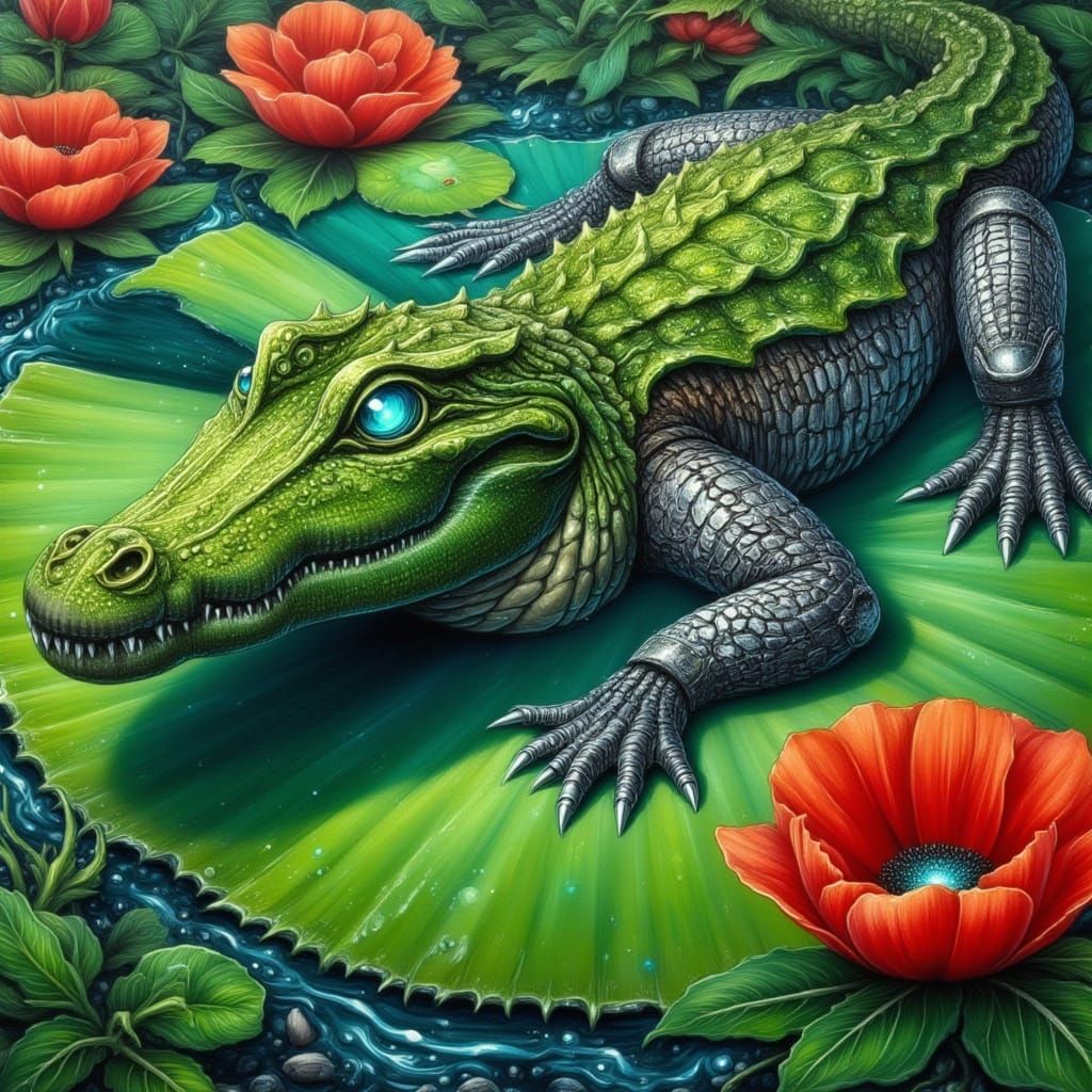 Cyborg  Crocodile