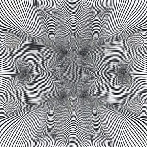 Abstract Fractal Portal with 3D Shading