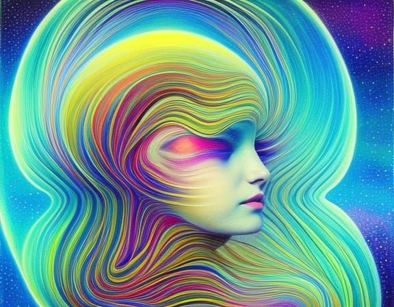 Gender Transformation with Warped Perspective in 8K