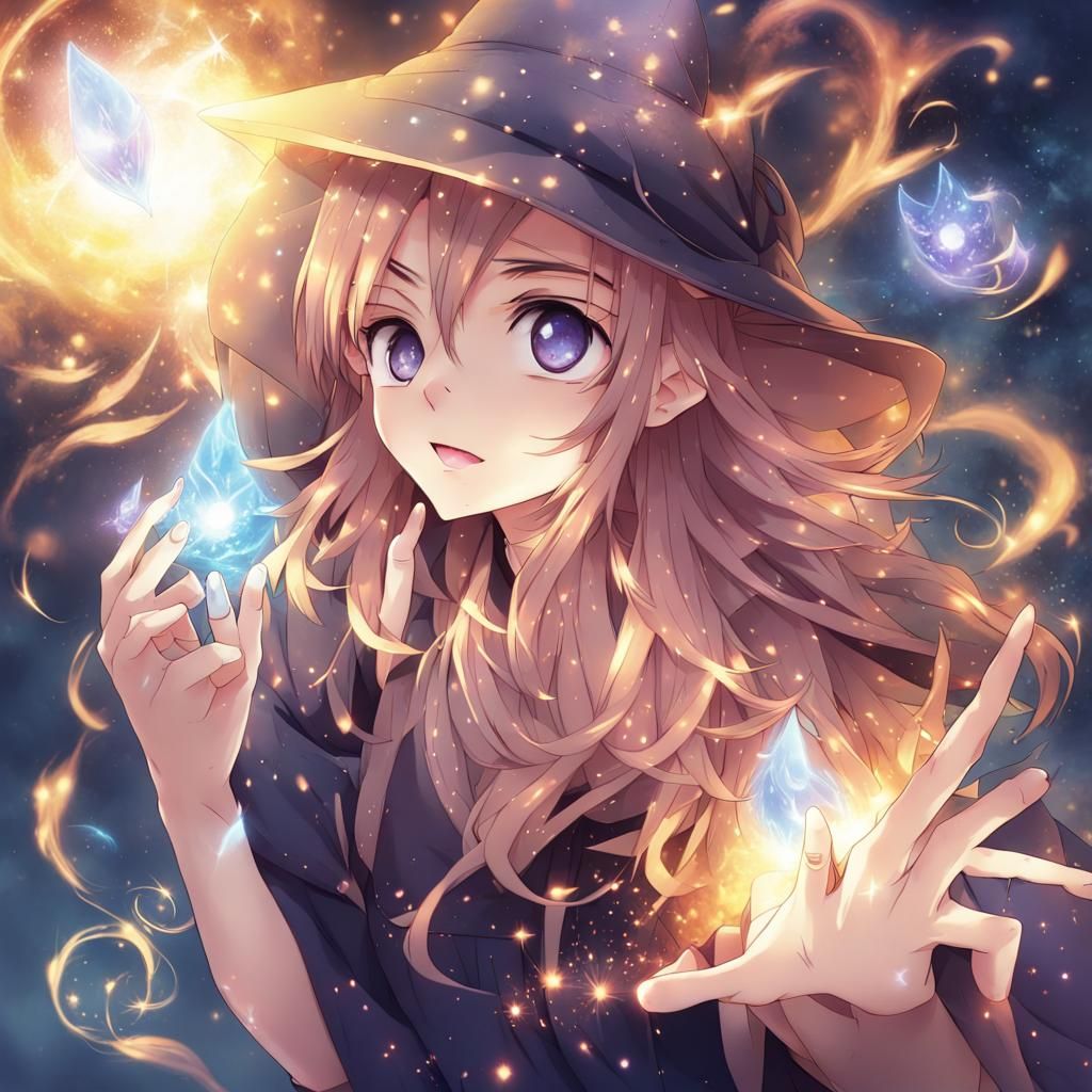 Anime Style Magic Scene, Key Visual