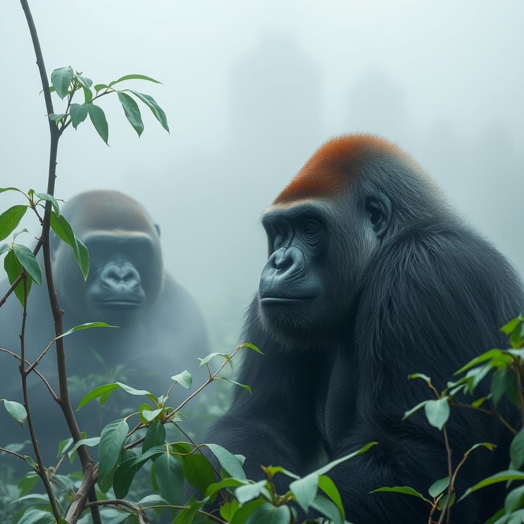 Gorillas in the mist