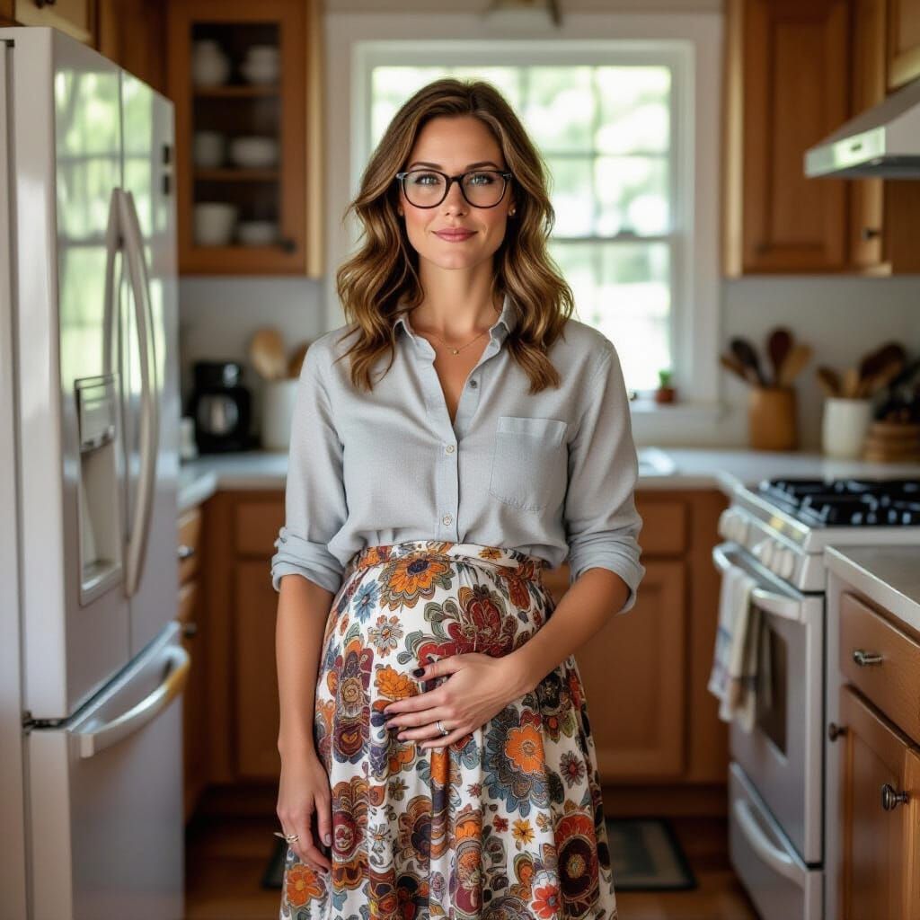 Woman Collapses While Drinking Whiskey in Kitchen