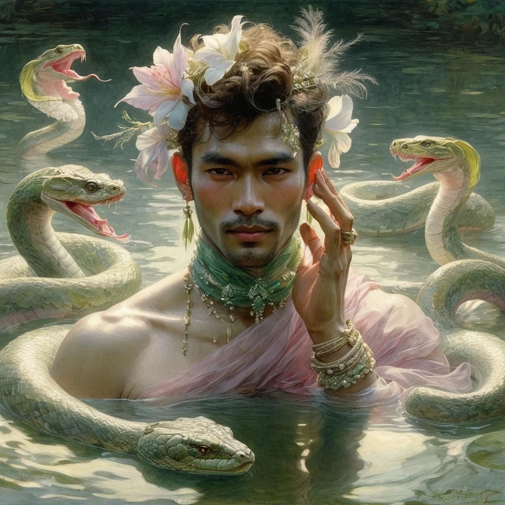 Ethereal Swamp in Golden Hues, Cinematic Masterpiece