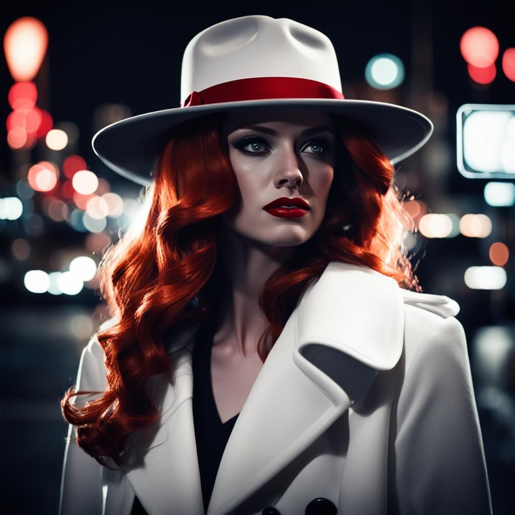 Film Noir Femme Fatale in Las Vegas