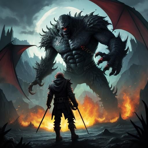 AI Generated ROI Monster Image