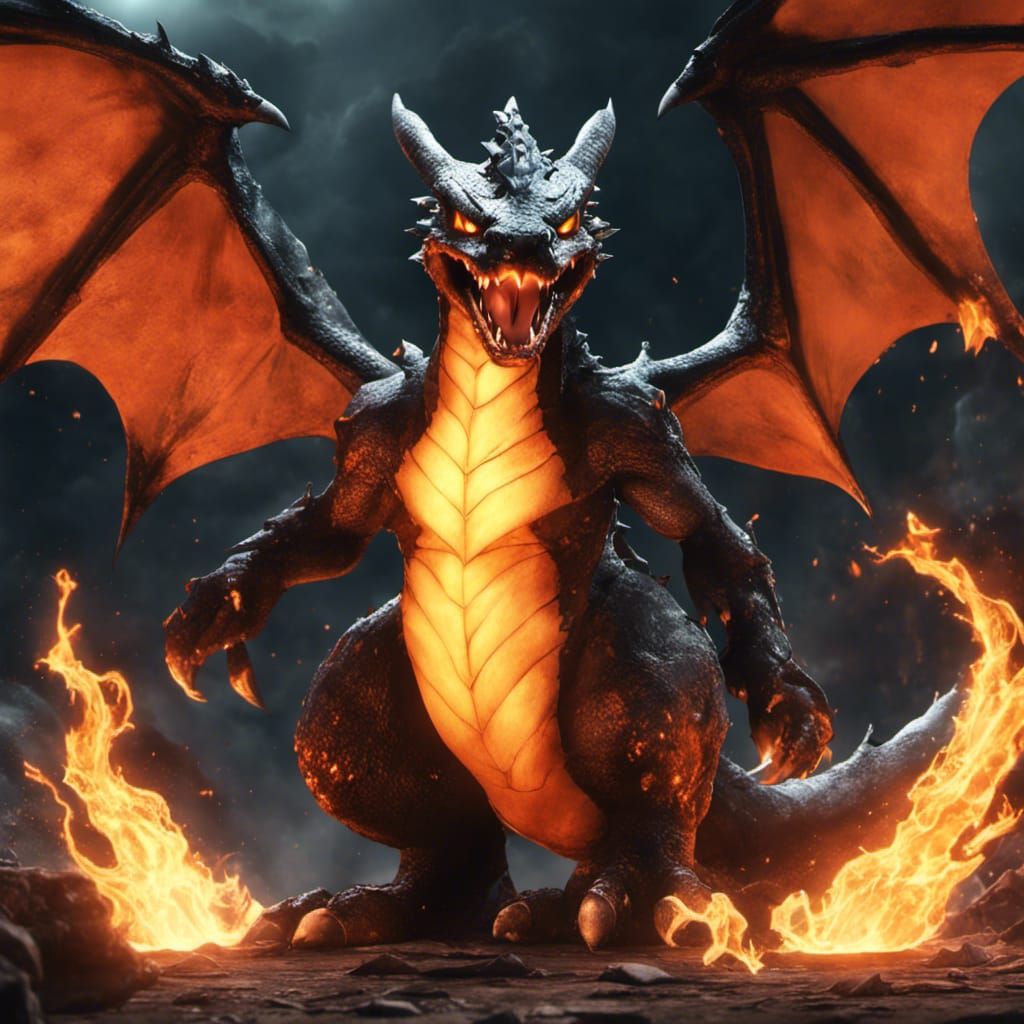 evil charizard