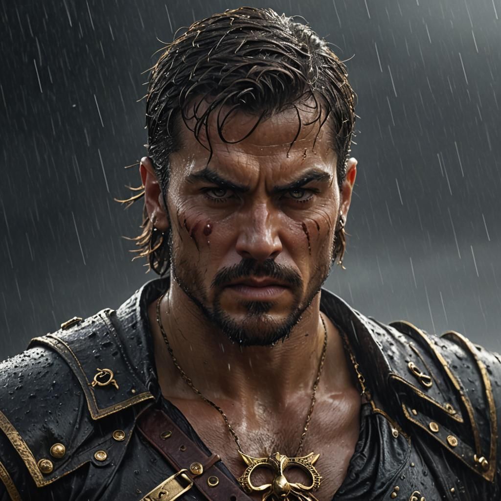 Epic Pirate Battles Storm: Digital Concept Art