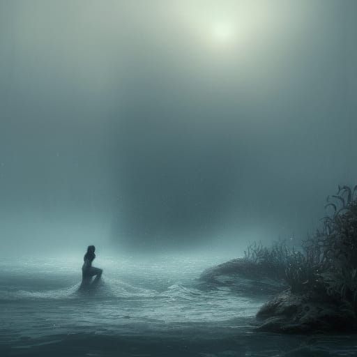 To the rocks I beckoned them, through fog and foaming sea.