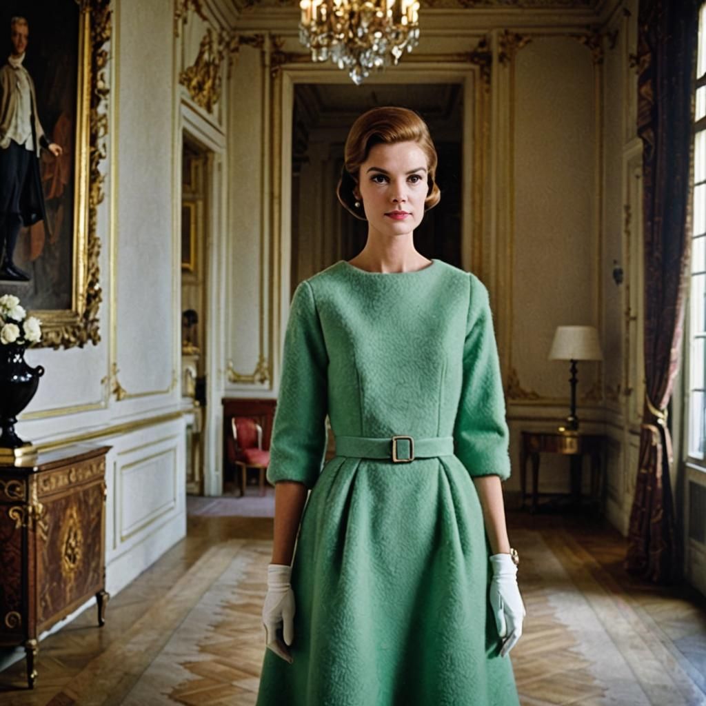 "Nathalie" Haute couture Automne-hiver 1963-1964.