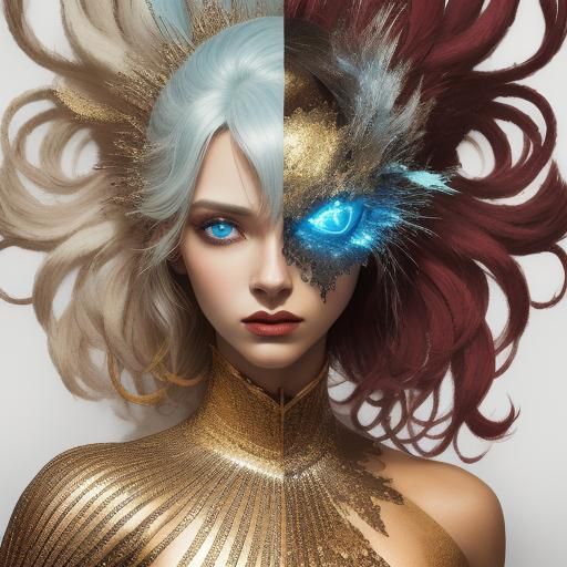 Hyper-Detailed Night Scene in Vivid Colors