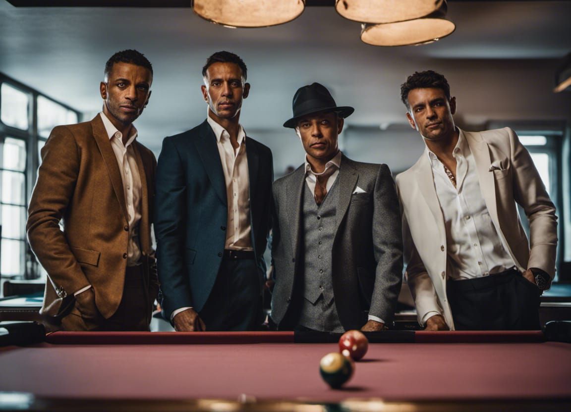 Formula 1 Drivers as the Rat Pack Portrait