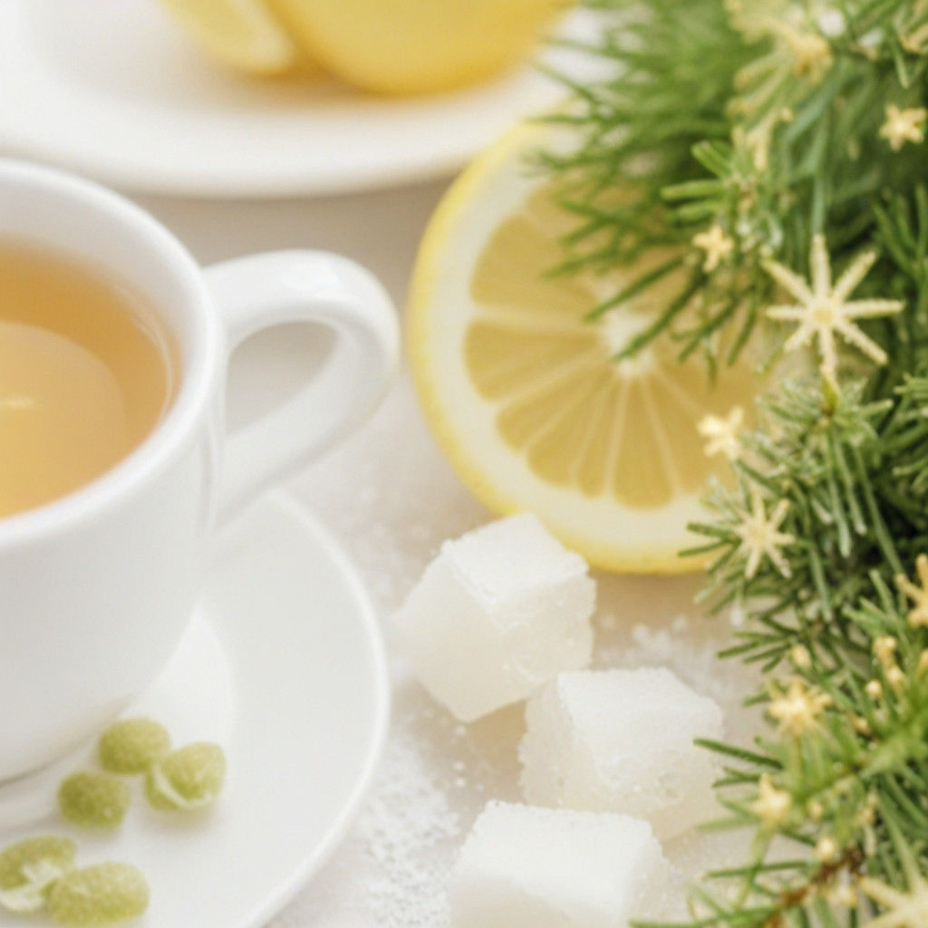 Warm Christmas Morning Moment with a Cup of Tea