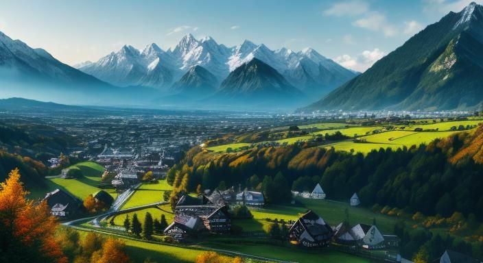 Best Nature Landscape View in Liechtenstein, Ultra HD