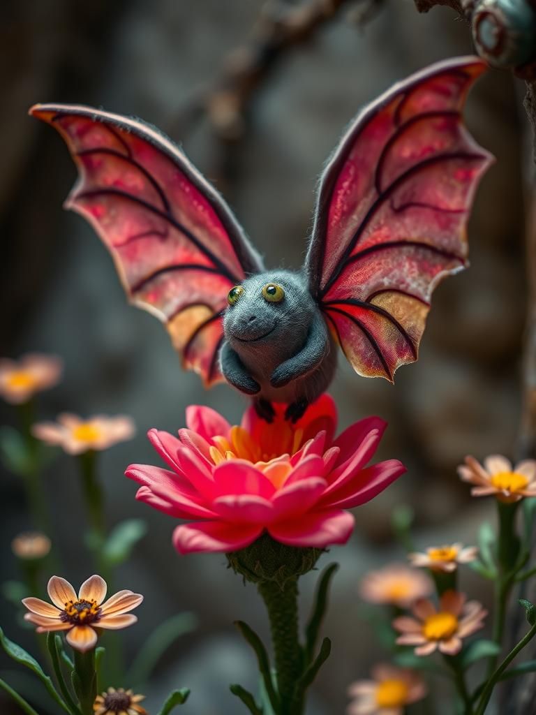 Fairy-Bat at a Dress-Up Party