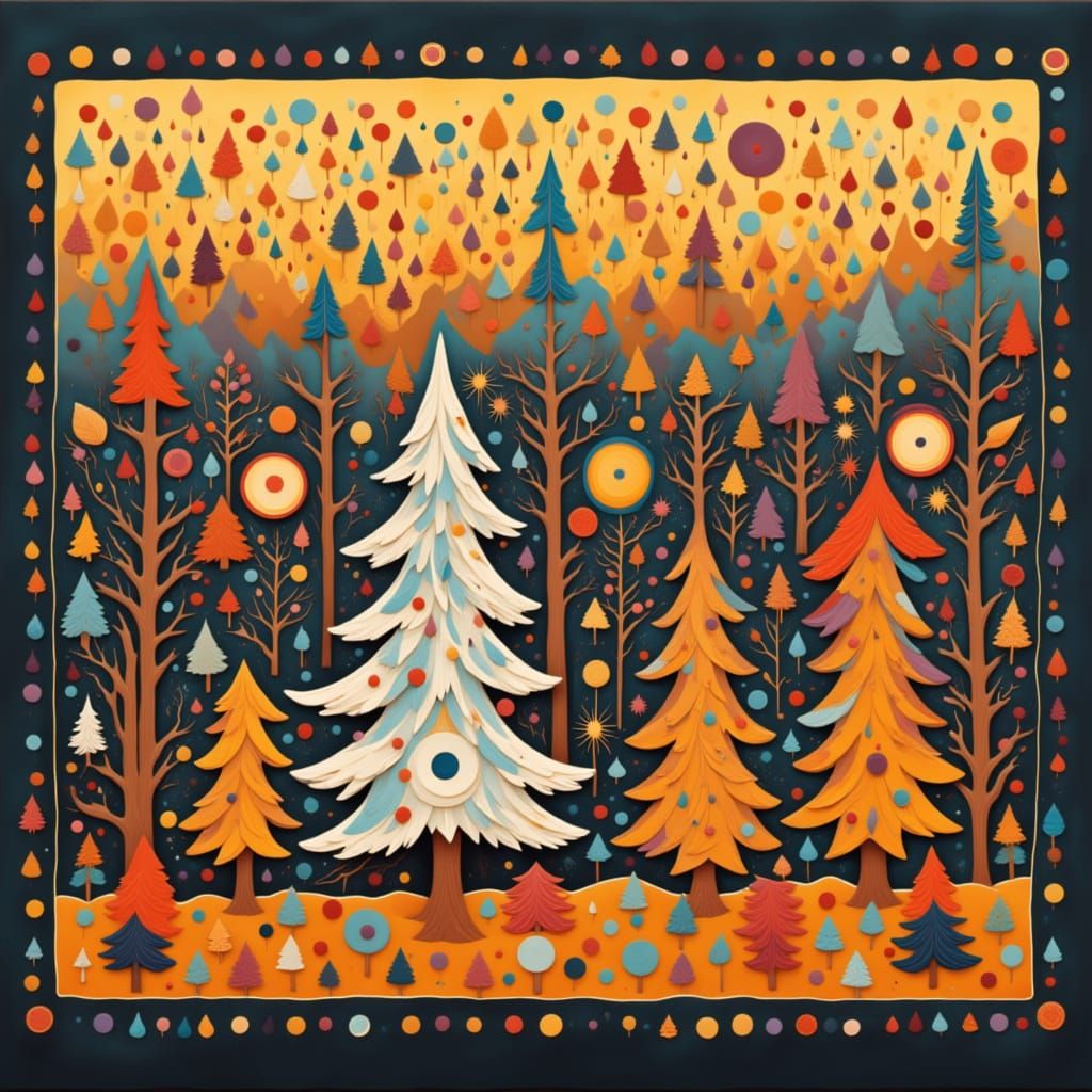 Enchanting Pagan Moon & Christmas Cookies Fusion