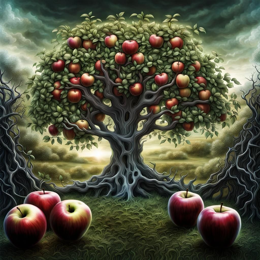 Apple Tree in Garden Eden