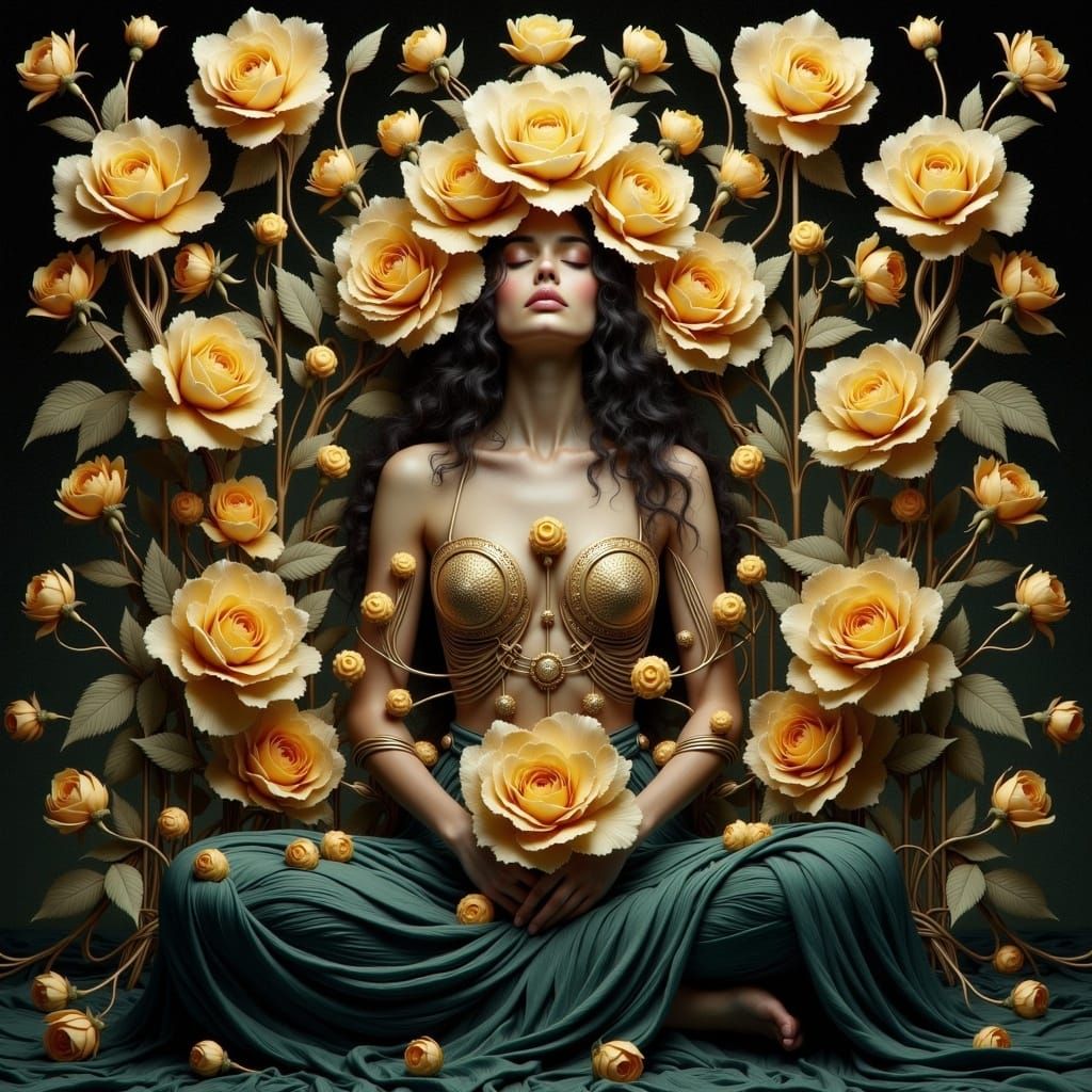 Biomech Botanicals in Cyberpunk Style