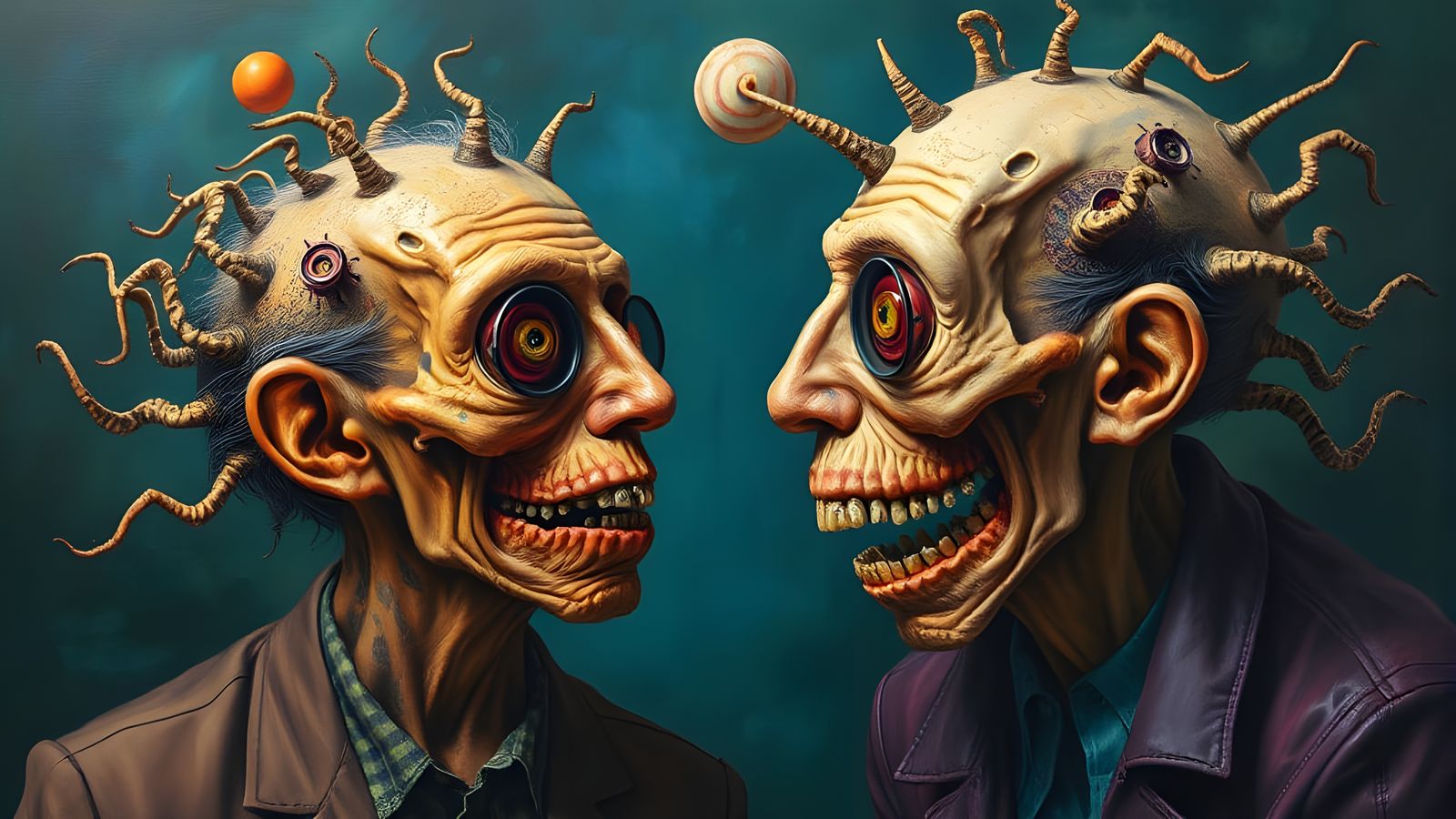 Surreal Concept Art: Psychobabble & Gobbledygook Synergy