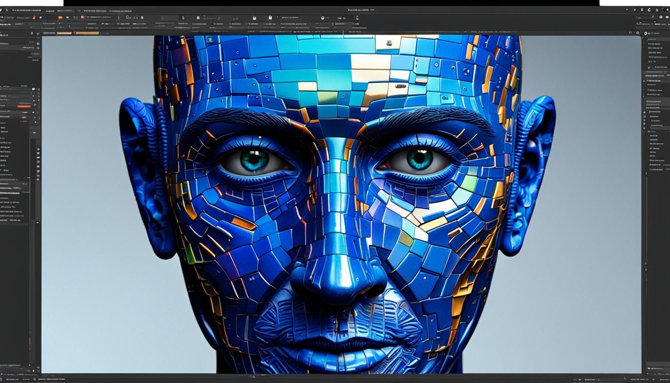 Detailed Multi-Model AI Integration Concept Art
