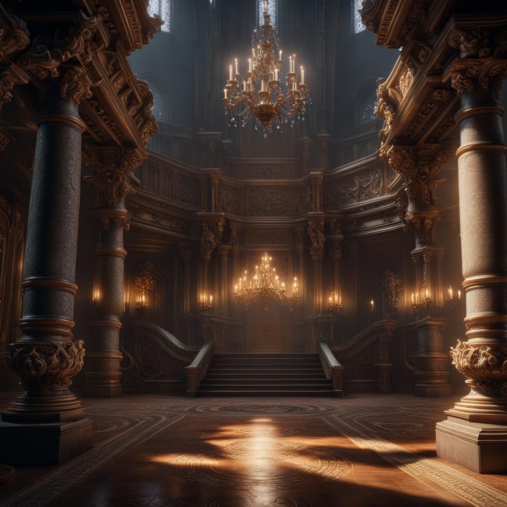 Hyperrealistic Portrait with Dynamic Lighting in 8K