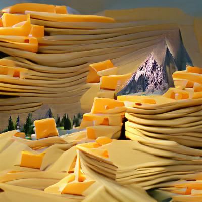 Cheese Mountain Landscape