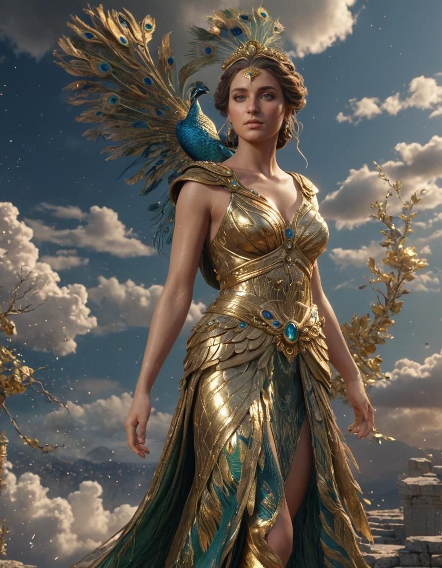 Hera: Greek Goddess in Cinematic 3D Render