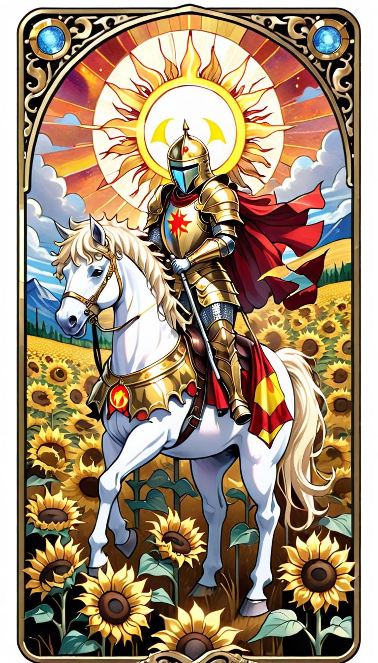 Chibi Knight of Wands