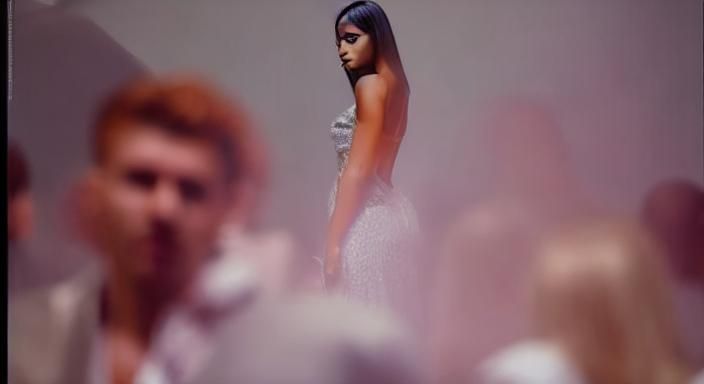 Hyperrealistic Man and Woman in Vivid Color