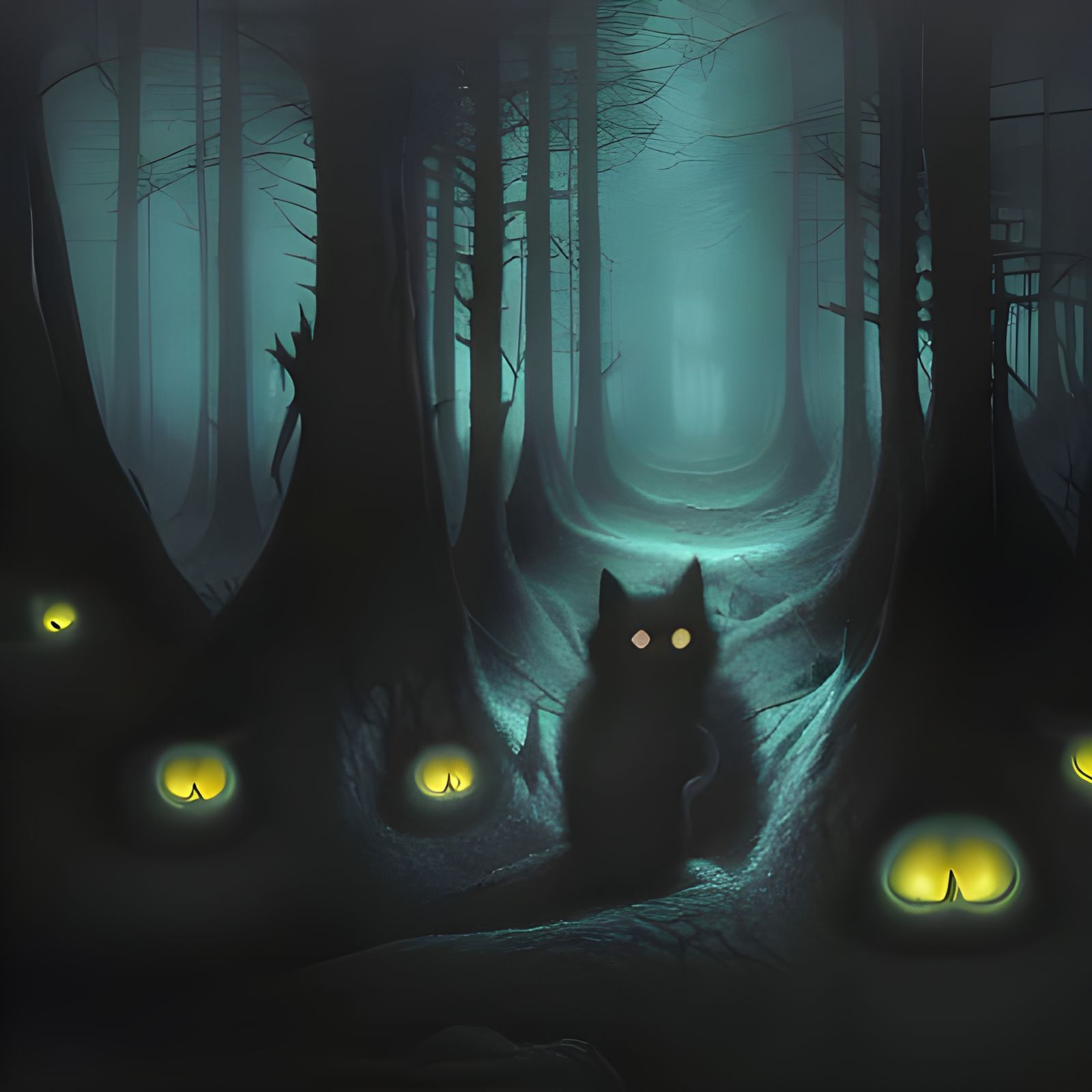 Who's watching you in the forest?