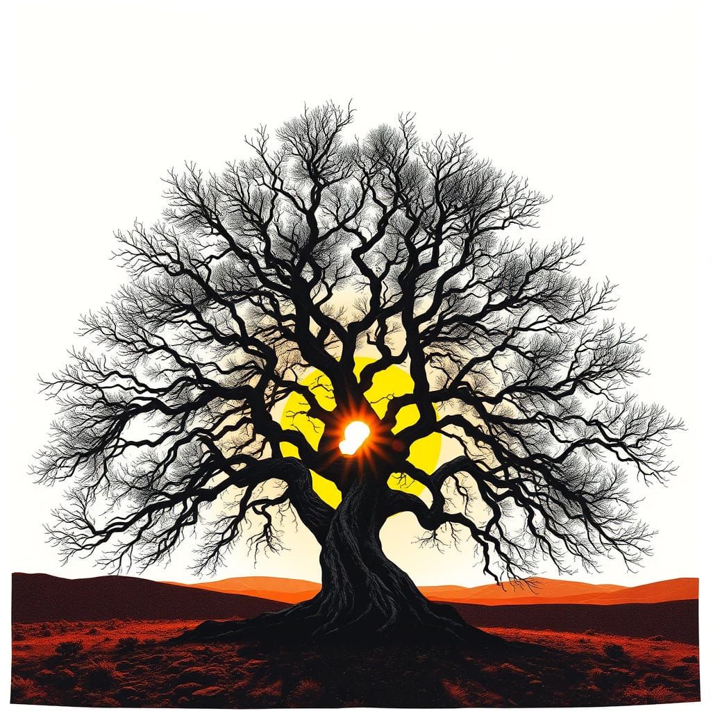 Full Jagged Sunburst