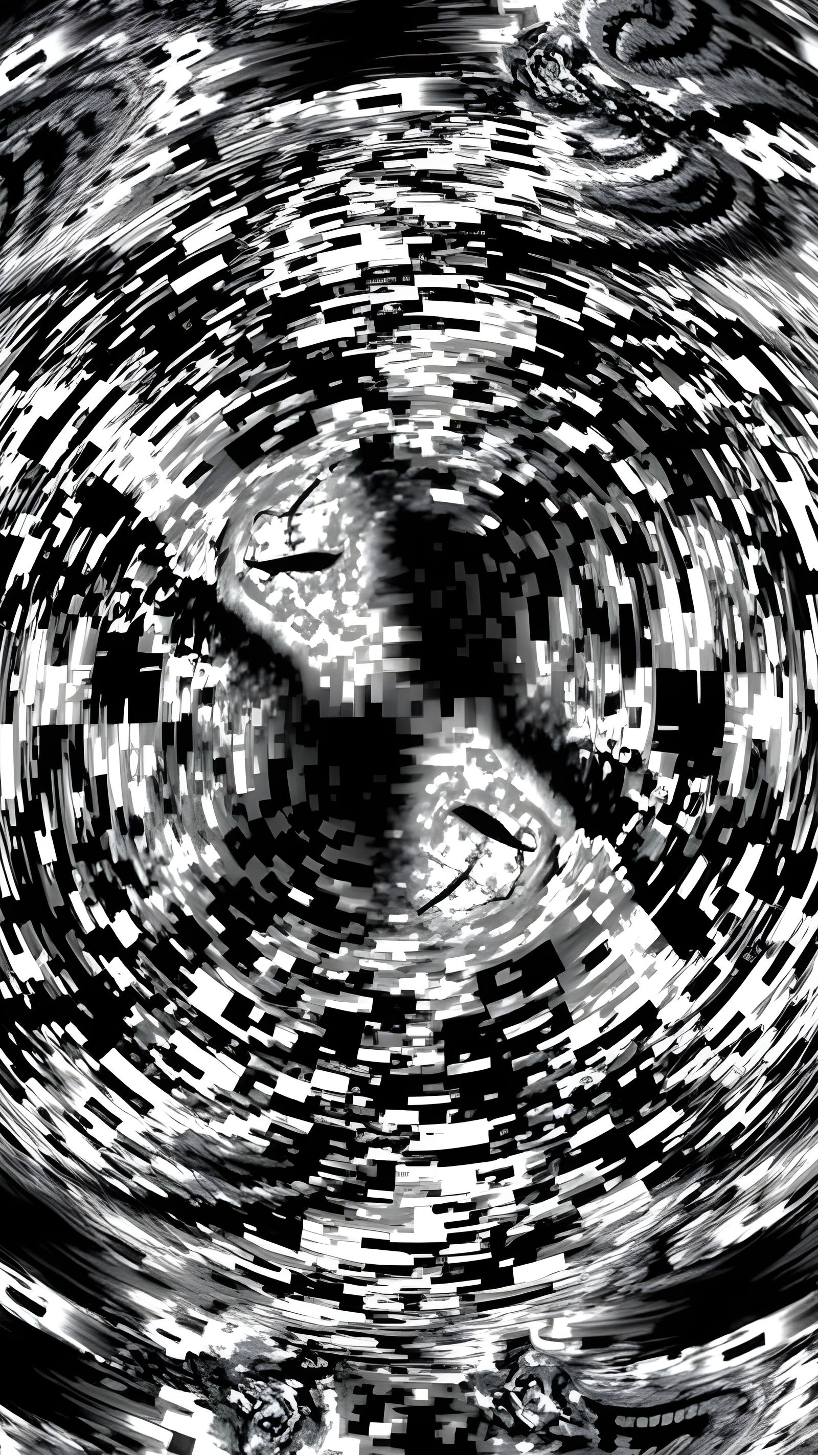 Textured Spherical Autostereogram with Nova Effects