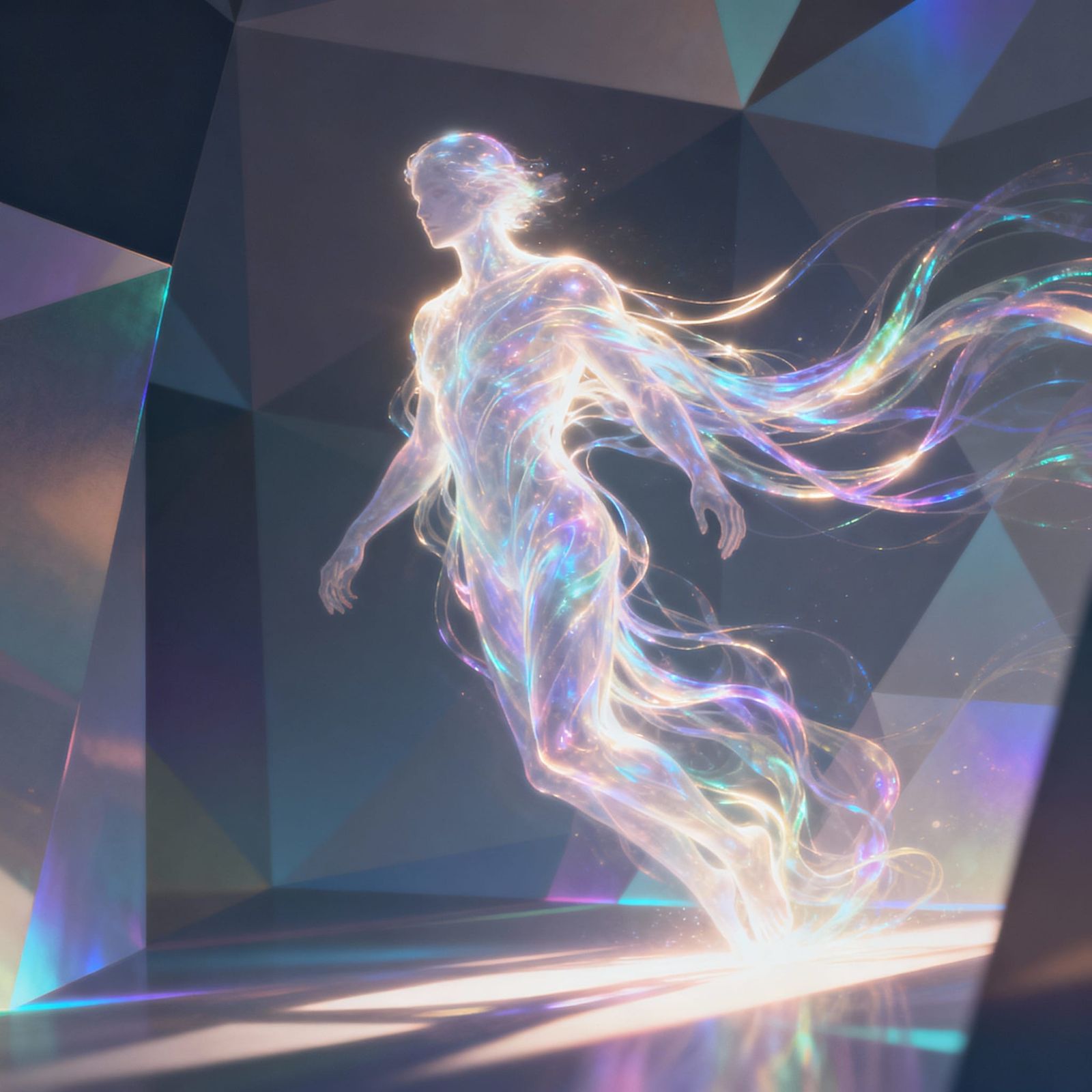 Interdimensional Light Being Ascends