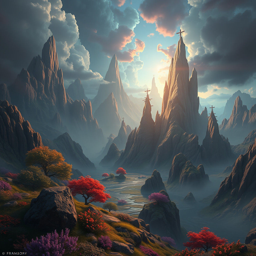 Mystical Landscape in Unreal Engine 5