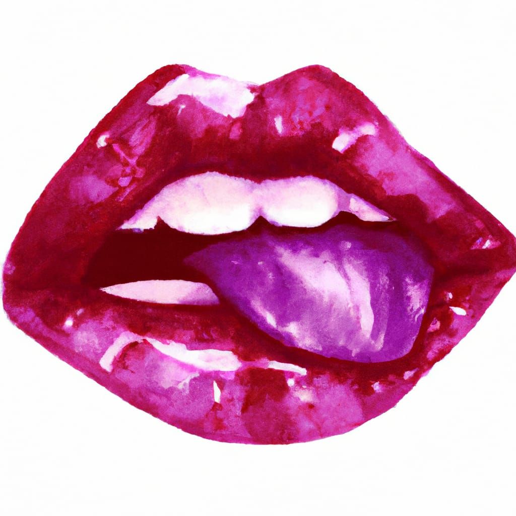 AI Generated Image of a Lip