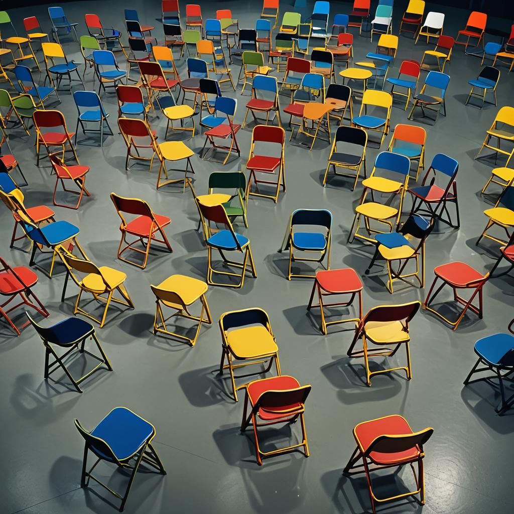 AA Meeting in Pop Art Style