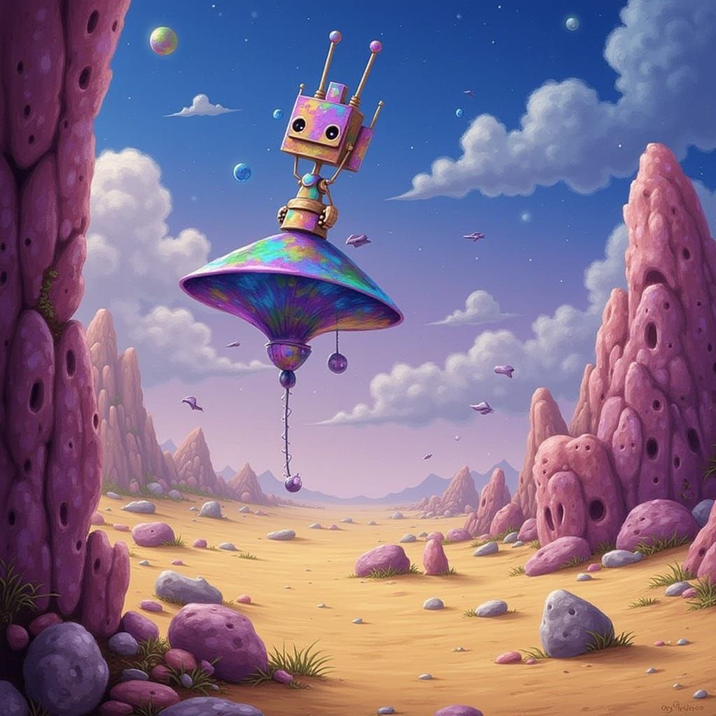 Crystal Skimmers Transport Gelfling Across Desert Landscape