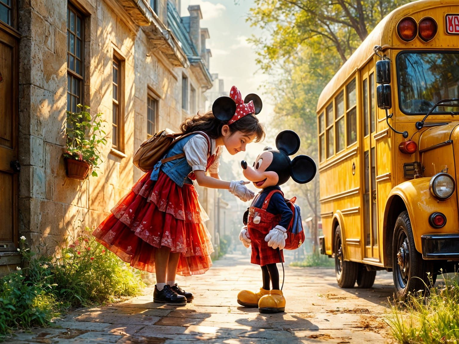 Heartwarming Motherly Love in an Americana Setting