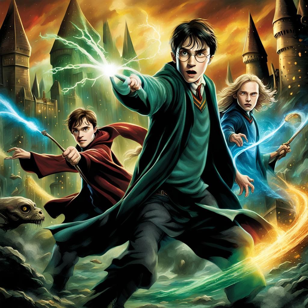 Epic Battle at Hogwarts: A Wizarding War