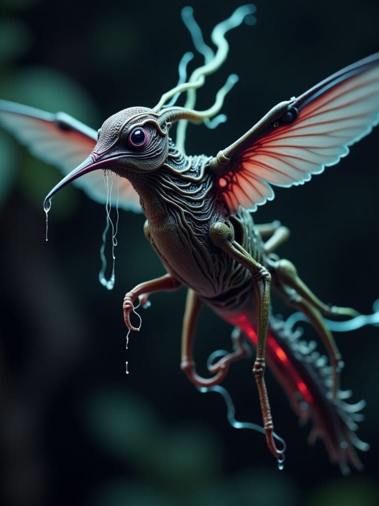 Had an argument with a face hugger