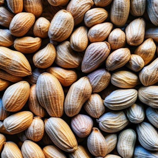 Magnificent Peanut: Hyperrealistic 64 Megapixel Masterpiece