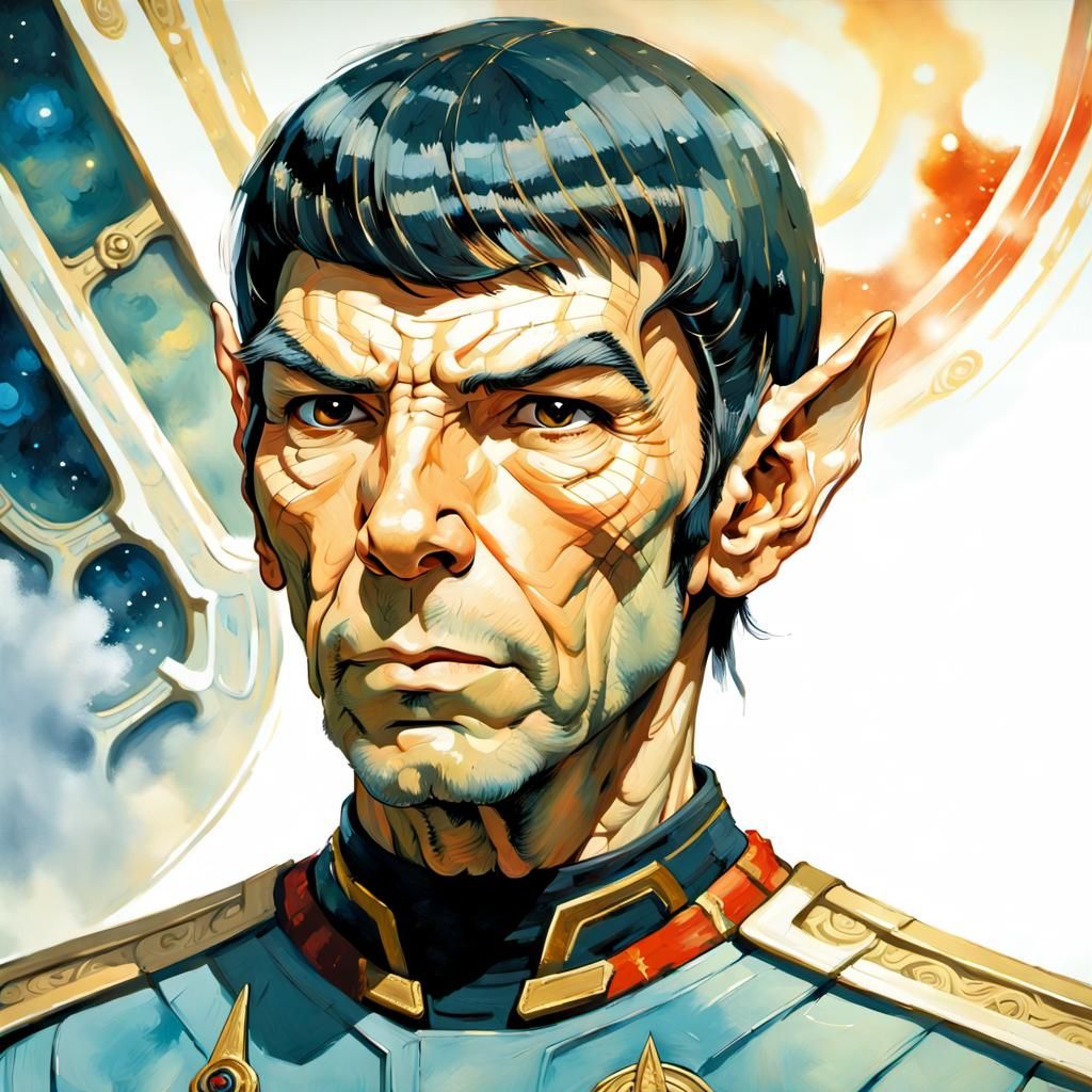 Vulcan Diplomat with Logic and Wisdom