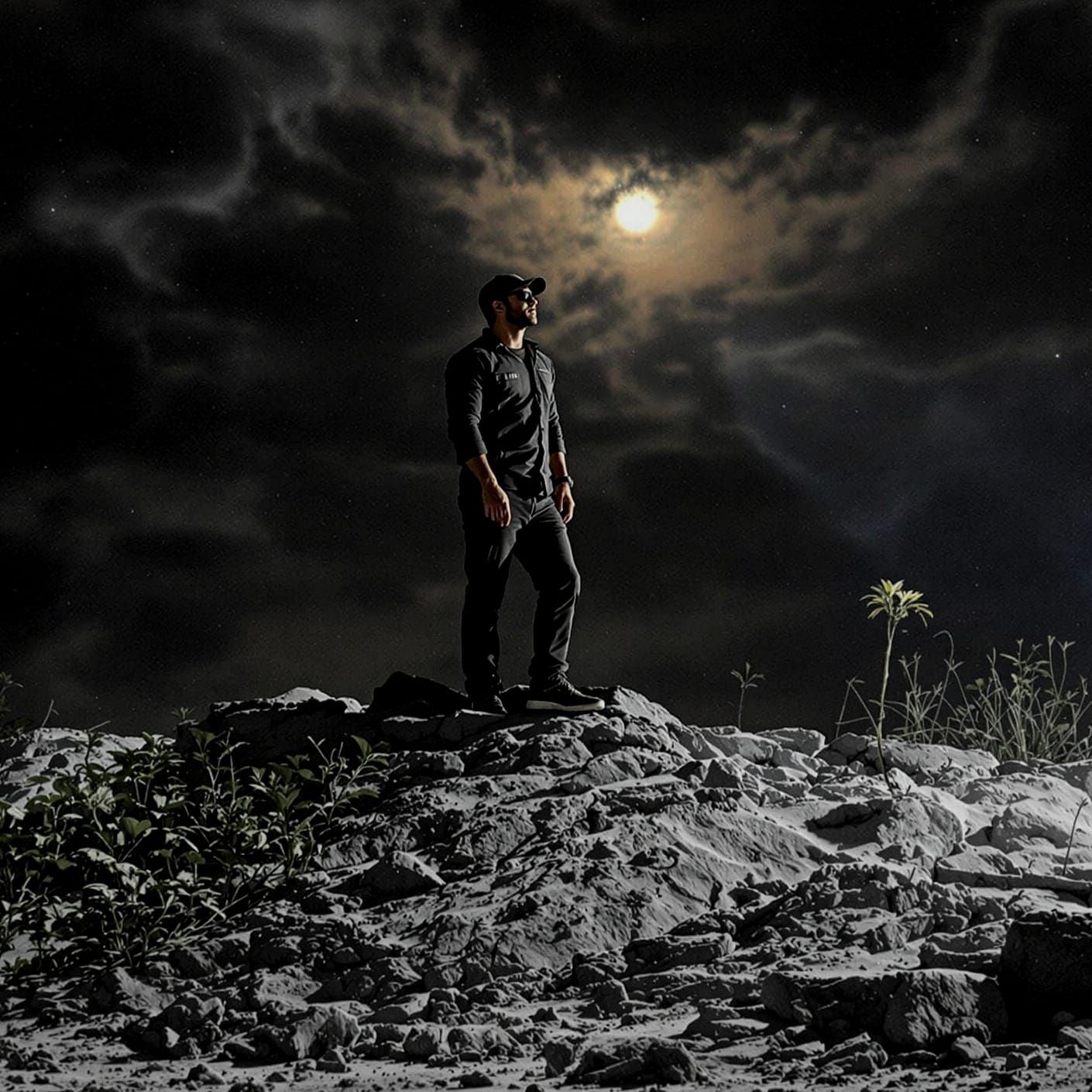 I wear my sunglasses at night