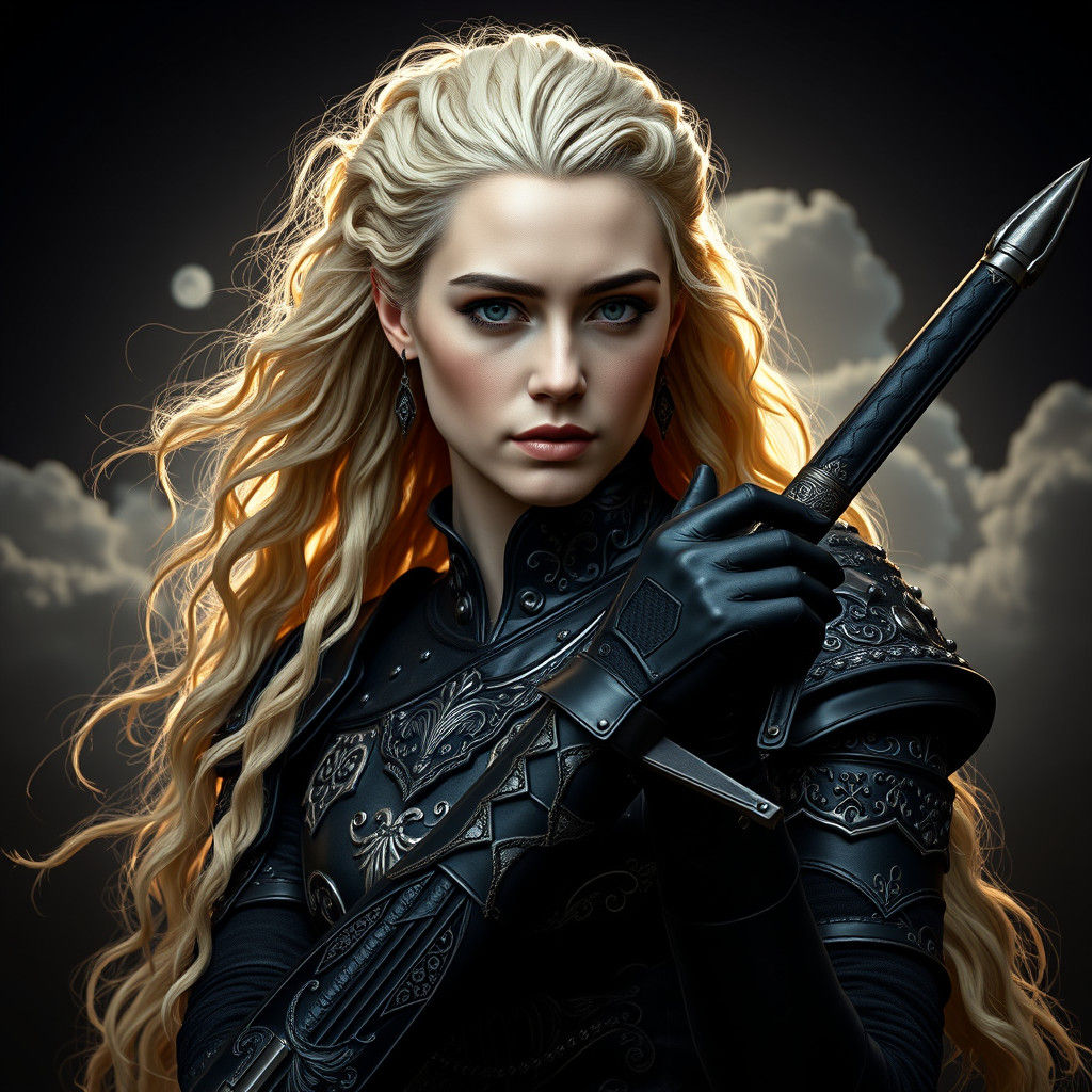 Excalibur female warrior