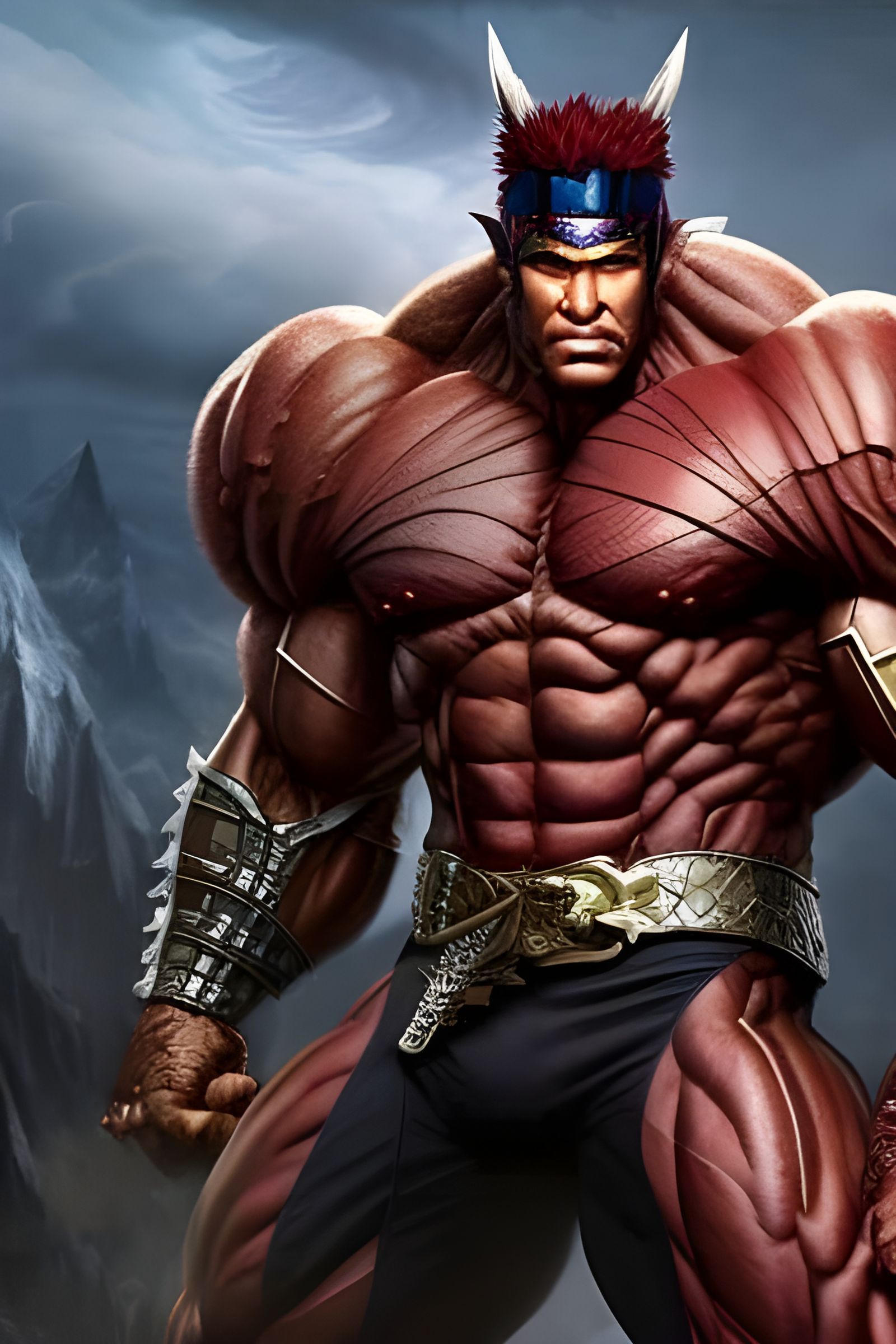 Kenshiro Professional Portrait in 8k Resolution