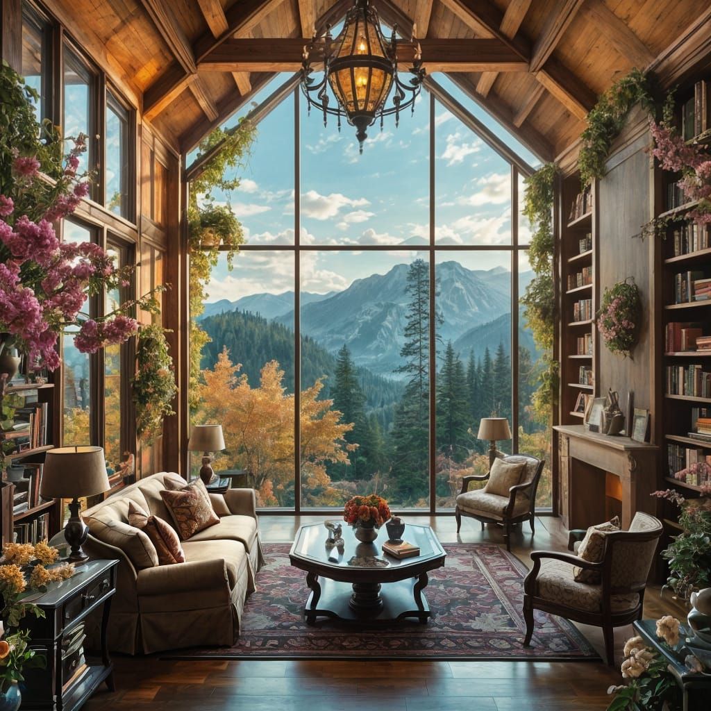 PNW reading nook