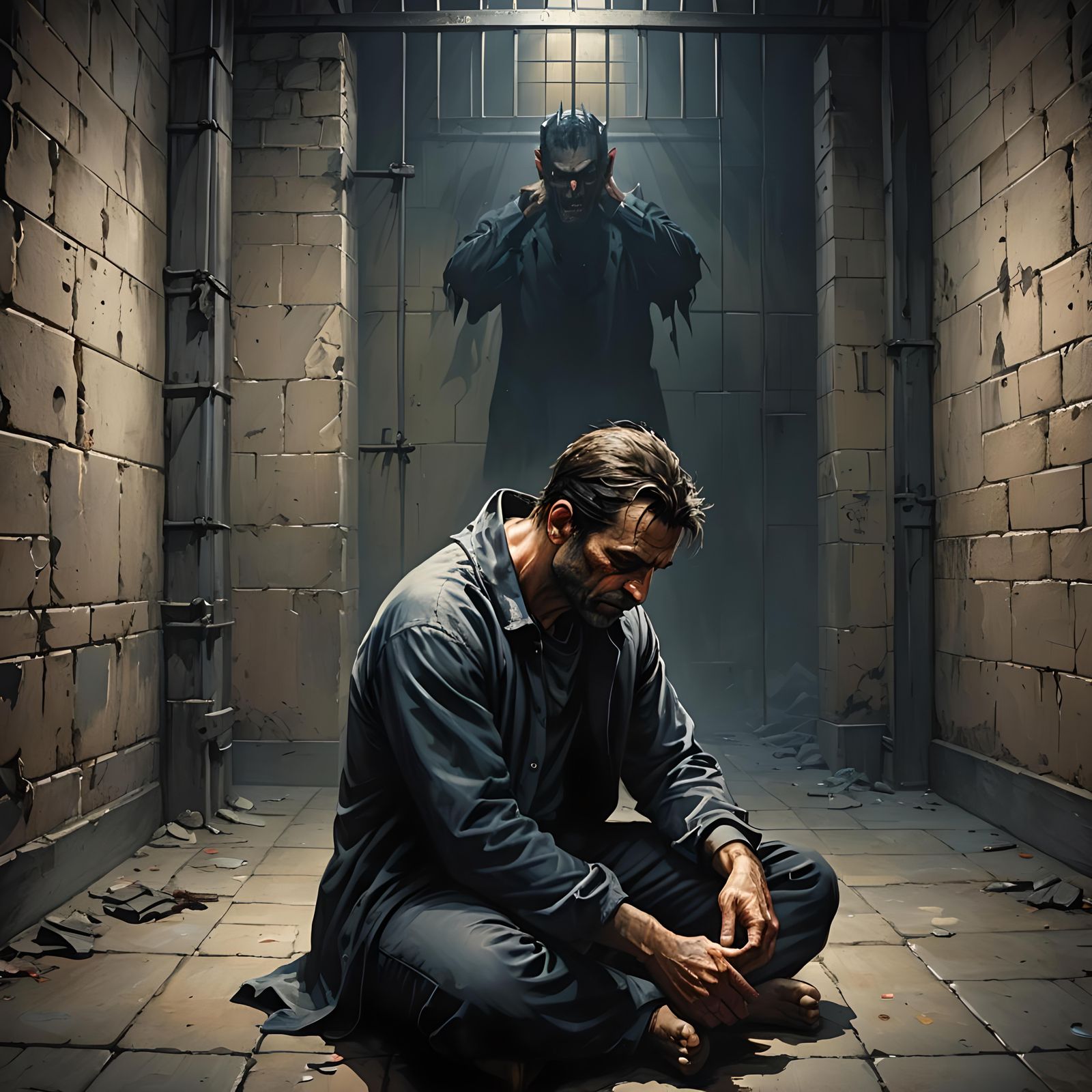 PTSD Demons trap me in a prison