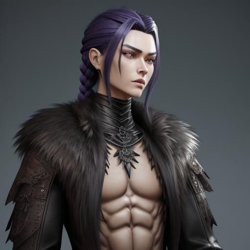 Wyvern Shifter: Detailed 3D Anime Art
