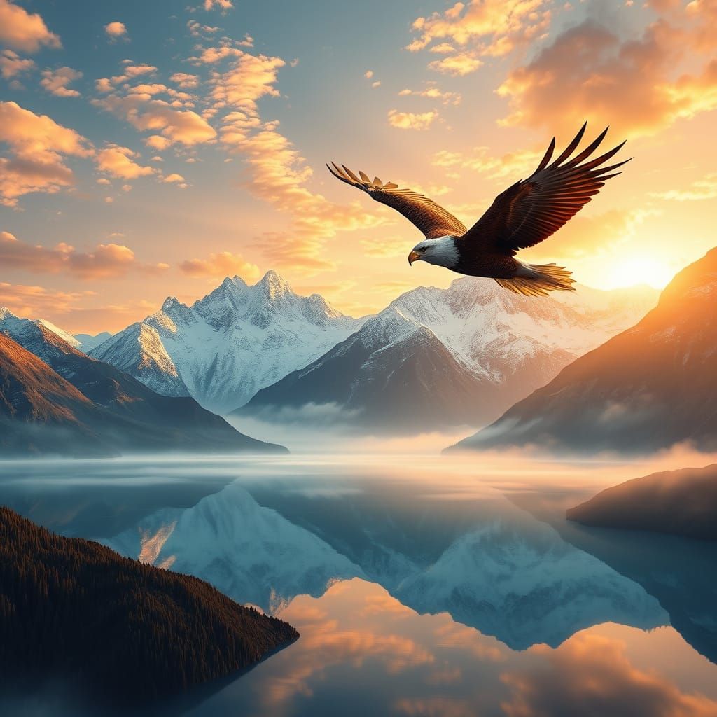 Mountain Majesty in Tenebrist Splendor