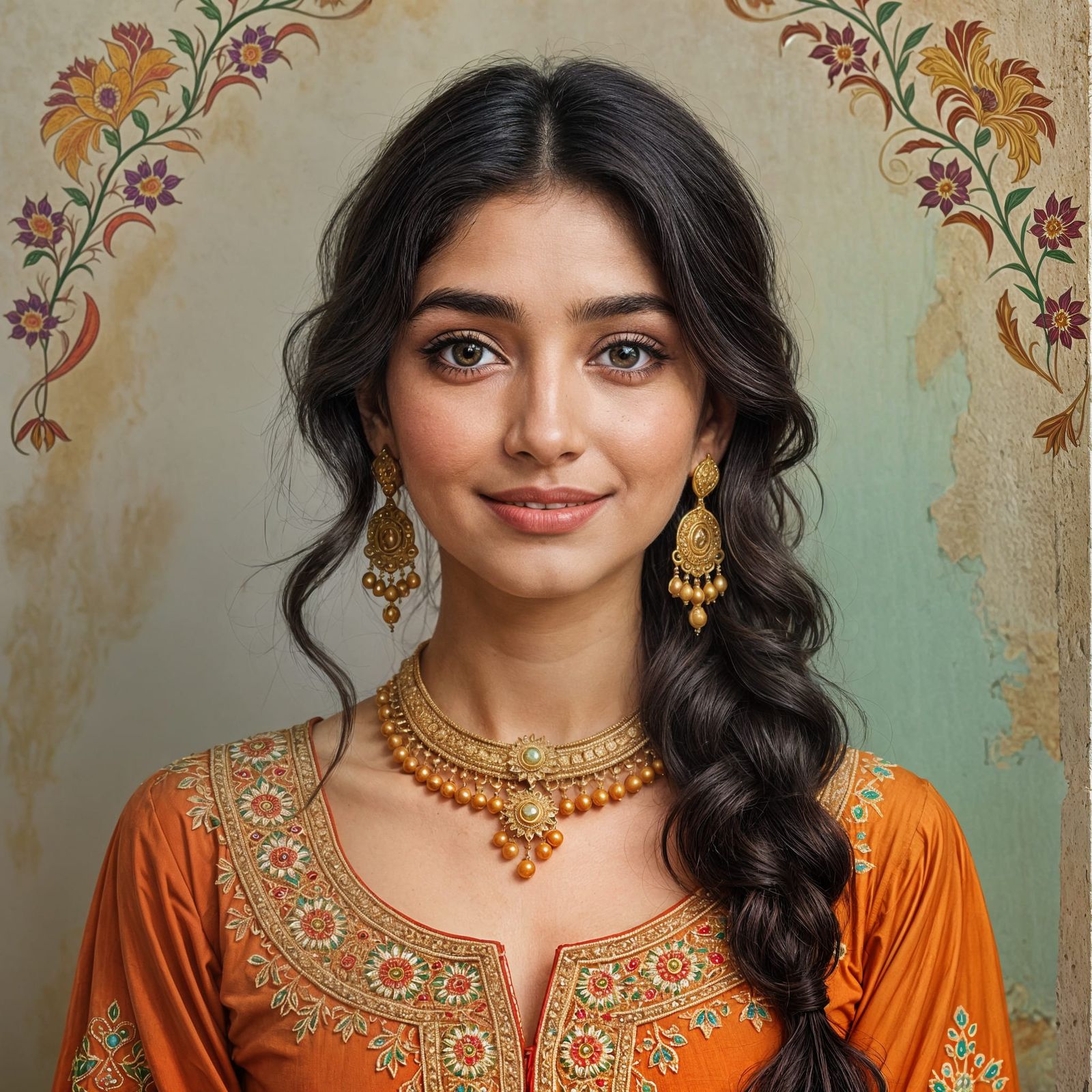 Surreal Pakistani Beauty in Traditional Attire
