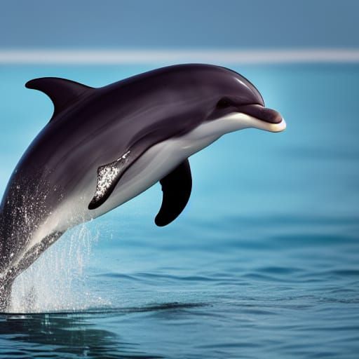 Dolphin Leaps from Ocean: Professional Photography